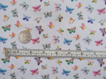 Ottoman Fabric - Butterflies-Fabric-Flying Bobbins Haberdashery
