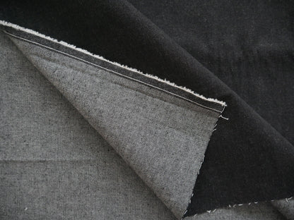 Stretch Denim in Black £22.50 p/m-Denim-Flying Bobbins Haberdashery