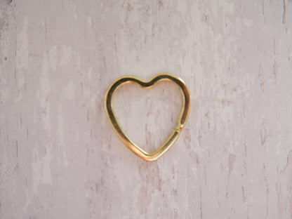 Heart Split Ring-Trims-Flying Bobbins Haberdashery