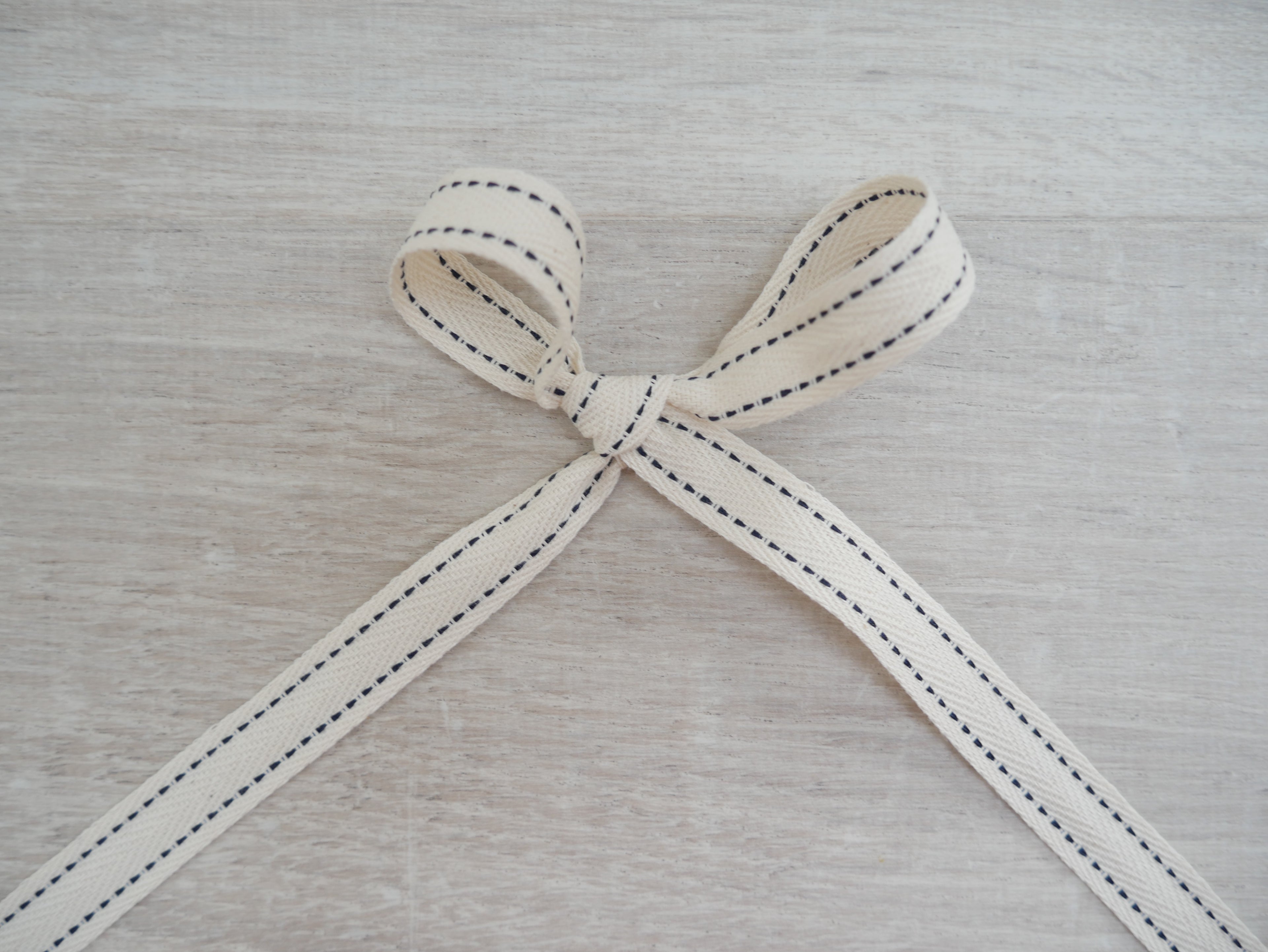 Cotton Saddle Stitch Tape 15mm-Ribbon-Flying Bobbins Haberdashery