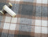 Wool Mix Brushed Check in Tan, £29.50 p/m-Fabric-Flying Bobbins Haberdashery