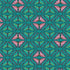 Flora and Fauna - Swallowtail in Teal, 100% Cotton, £12.50 p/m-Cotton-Flying Bobbins Haberdashery