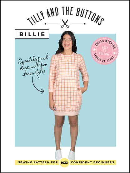 Tilly and the Buttons Billie - Printed Sewing Pattern-Patterns-Flying Bobbins Haberdashery
