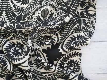 Ornate Print Viscose £15.80 pm-Viscose-Flying Bobbins Haberdashery