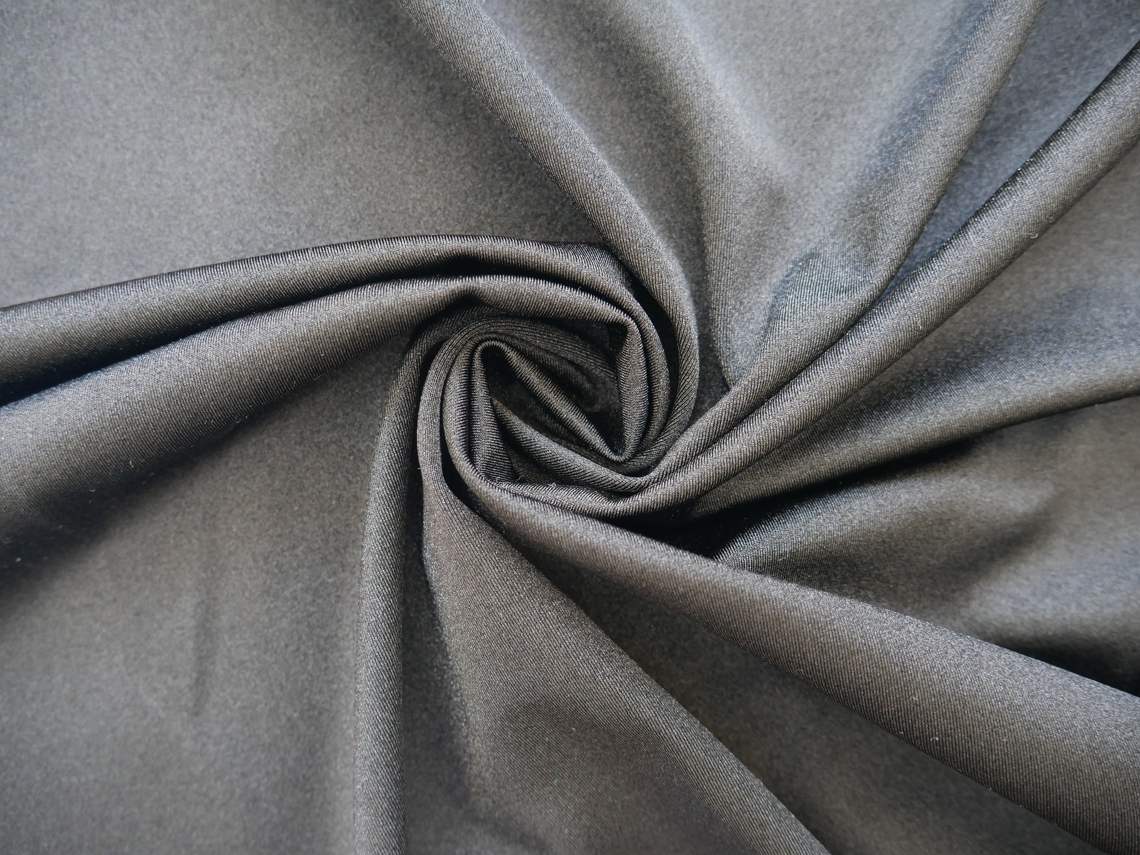 Black All-Way-Stretch Swimwear Jersey, £10.50 p/m-Swimwear Fabric-Flying Bobbins Haberdashery