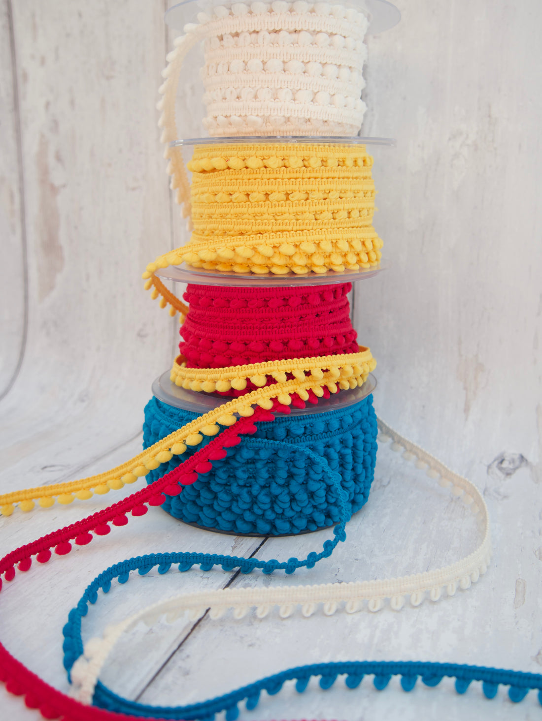6mm Pom-Pom Trim-Braid-Flying Bobbins Haberdashery