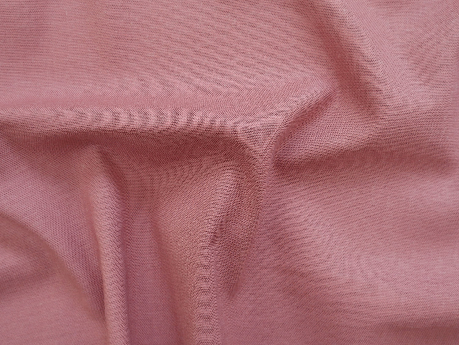 Province Linen Chambray in Rose, £17.50 p/m-Fabric-Flying Bobbins Haberdashery