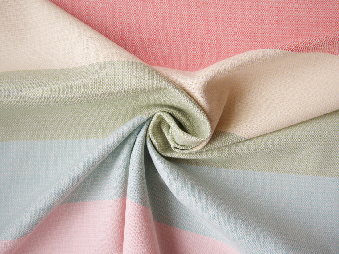 Premium Dobby in Sorbet Stripes, £14.50 p/m-Fabric-Flying Bobbins Haberdashery