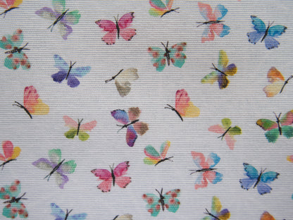 Ottoman Fabric - Butterflies-Fabric-Flying Bobbins Haberdashery
