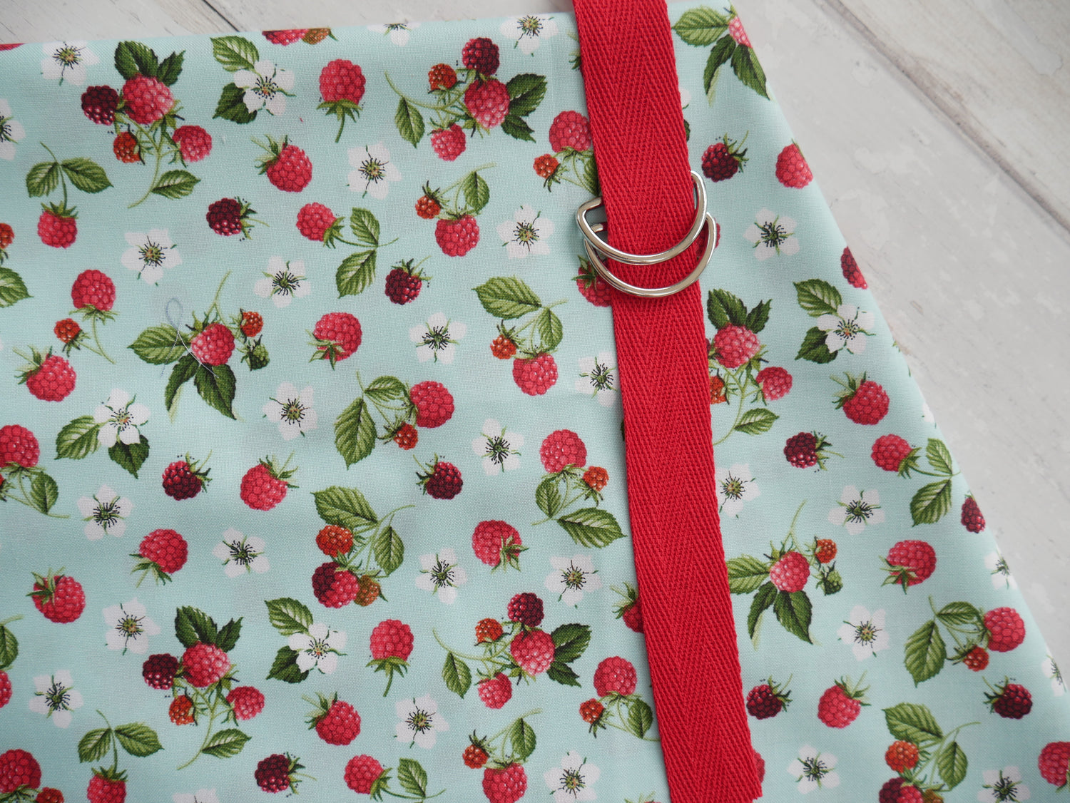 Apron Making Kit - Raspberries-Sewing Kit-Flying Bobbins Haberdashery