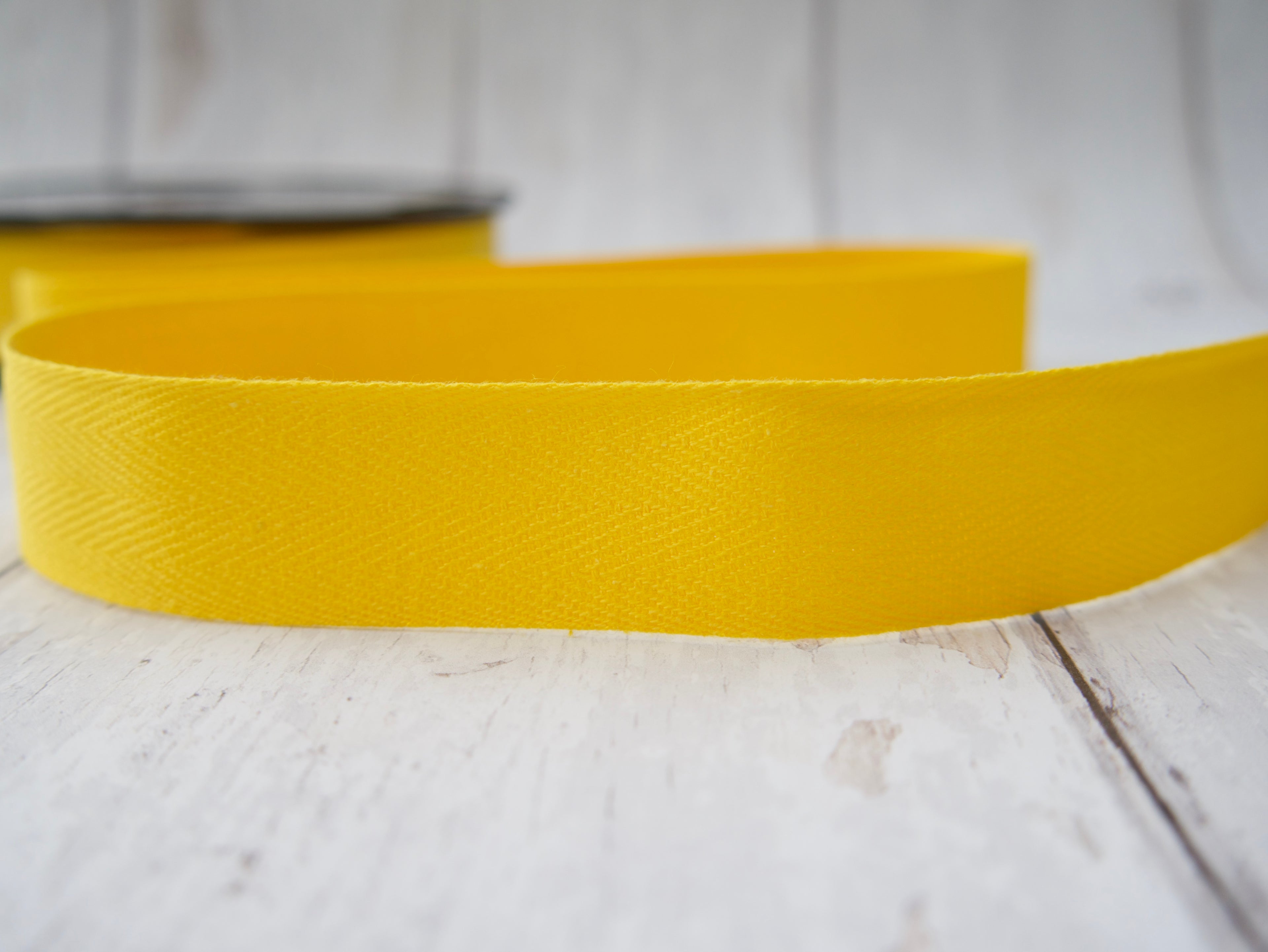 Cotton Twill Tape, 25mm-Tape-Flying Bobbins Haberdashery