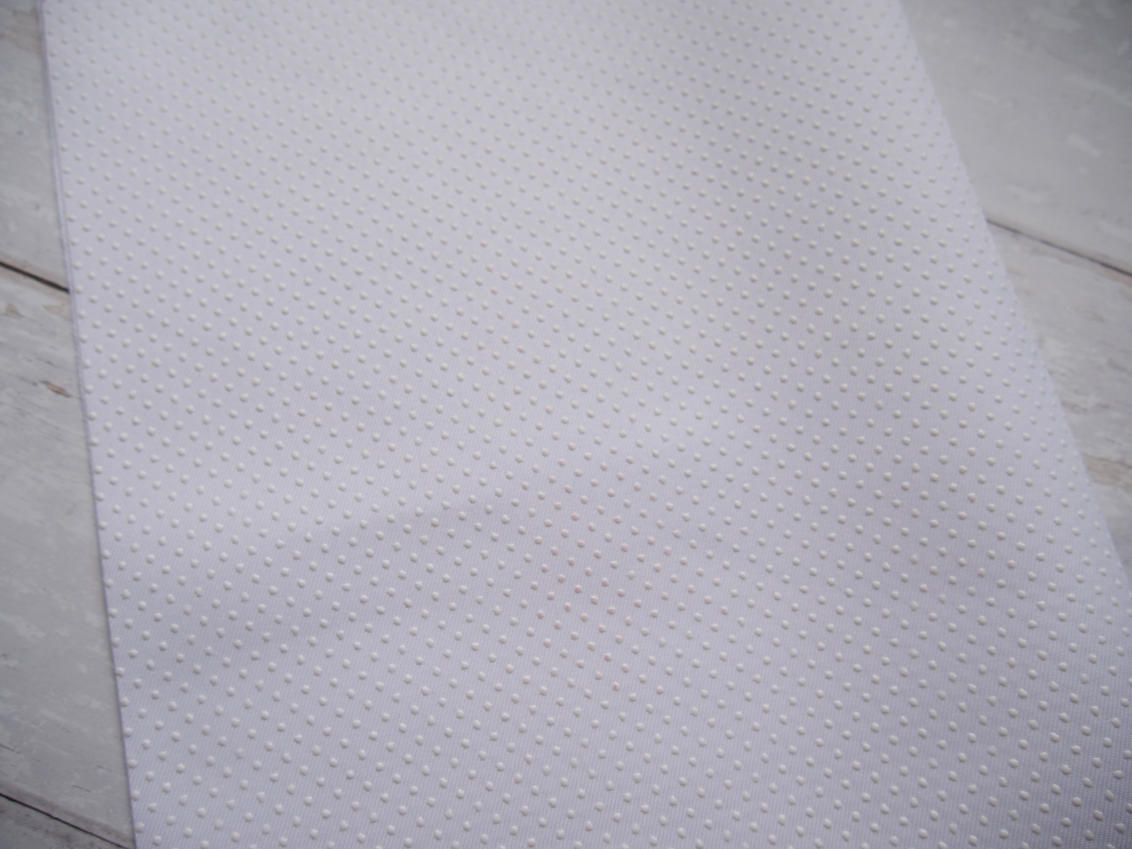 Grippy Dot Non-Slip Fabric, White £10 p/m-Facings-Flying Bobbins Haberdashery