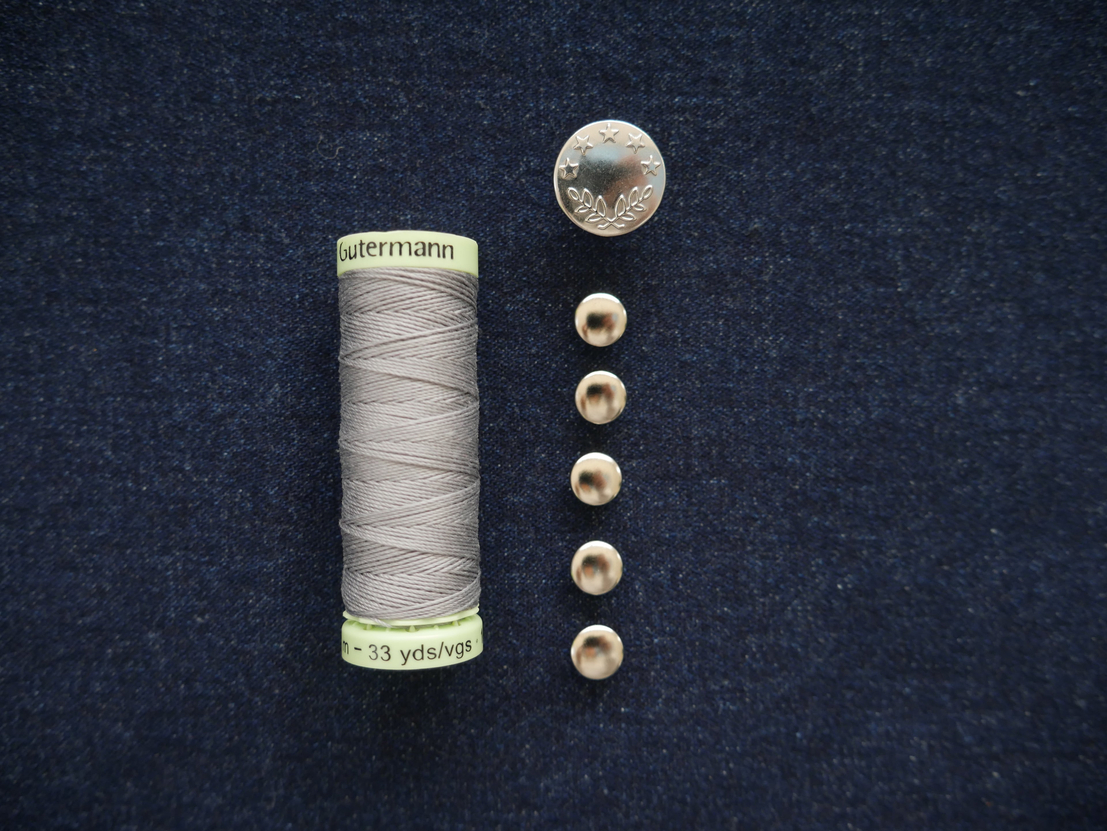 Ginger Jeans Kit - Indigo Stretch Denim-Flying Bobbins Haberdashery