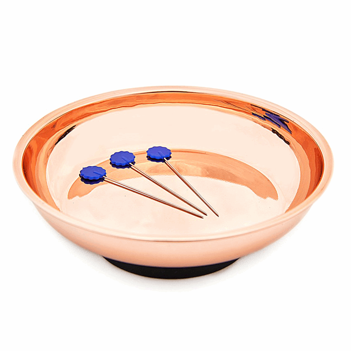 Hemline Rose Gold Magnetic Pin Dish-Tools-Flying Bobbins Haberdashery