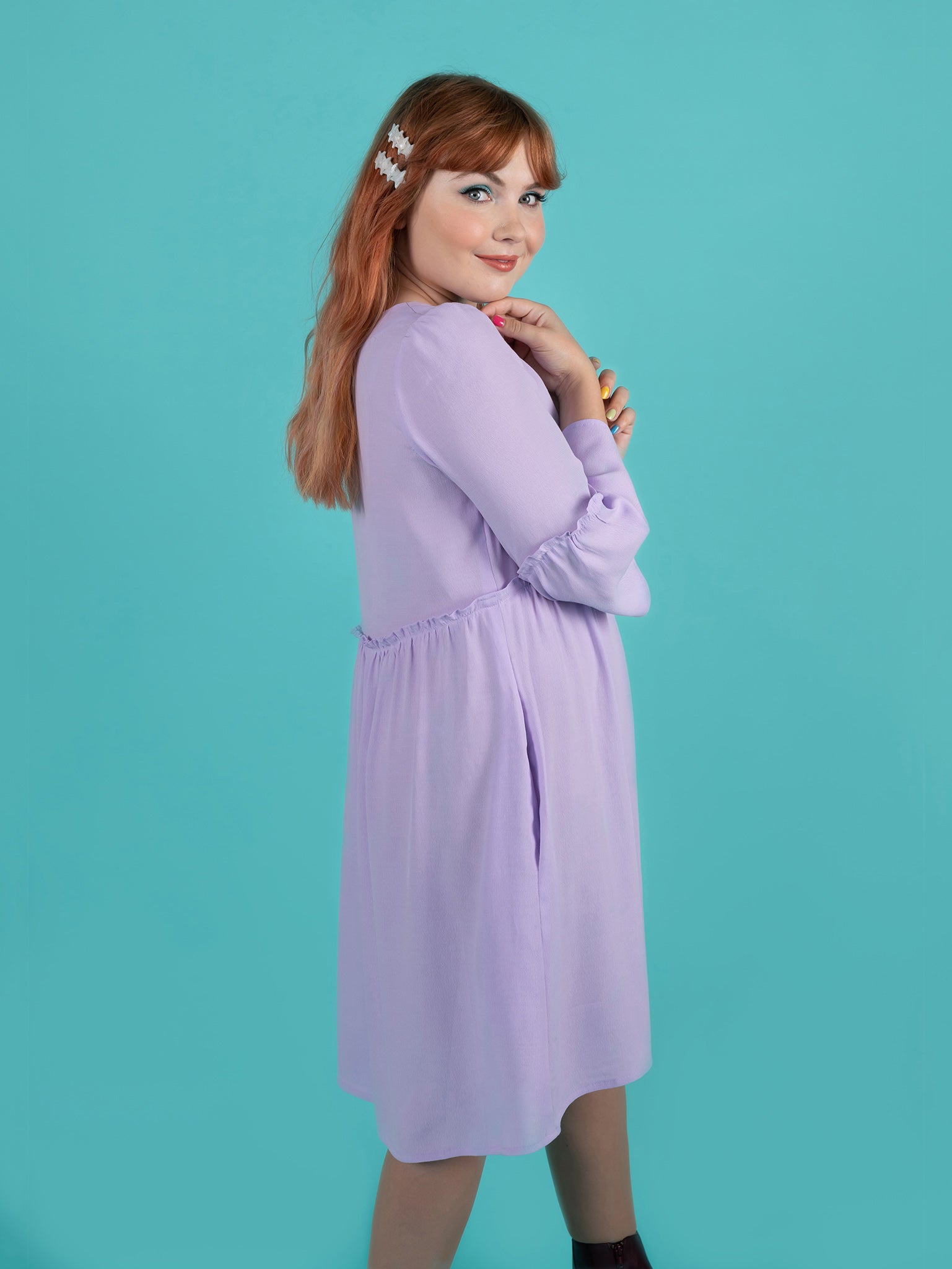 Tilly and the Buttons Indigo Dress &amp; Top - Printed Sewing Pattern-Patterns-Flying Bobbins Haberdashery