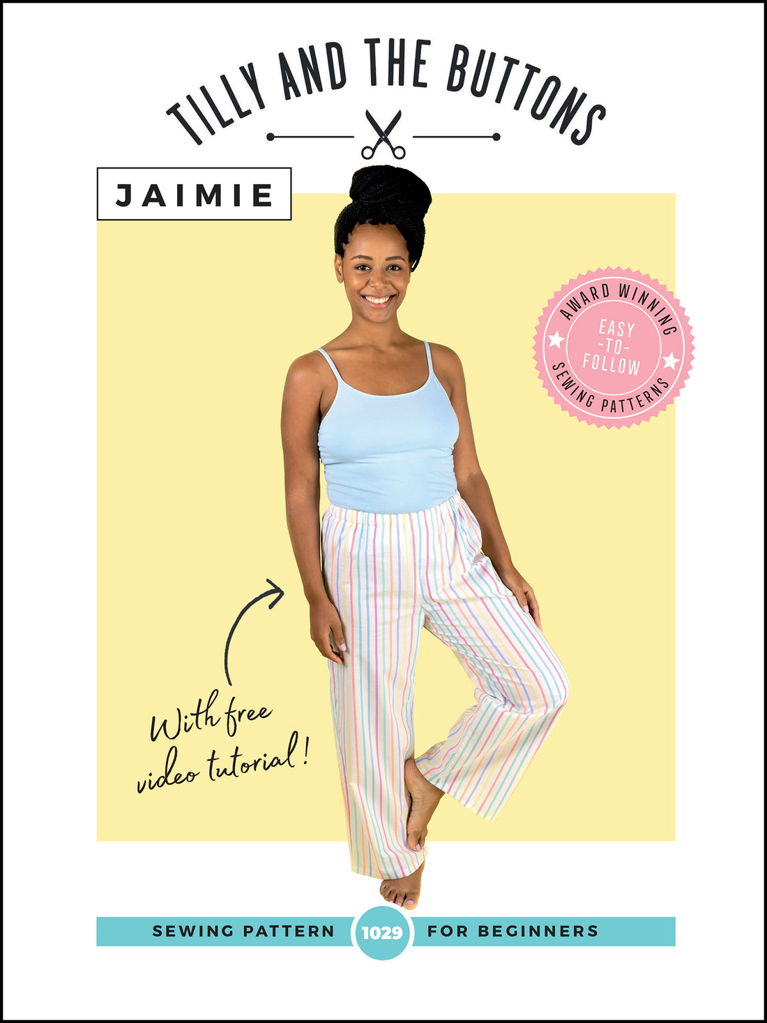 Tilly and the Buttons Jaimie Pyjamas - Printed Sewing Pattern-Patterns-Flying Bobbins Haberdashery