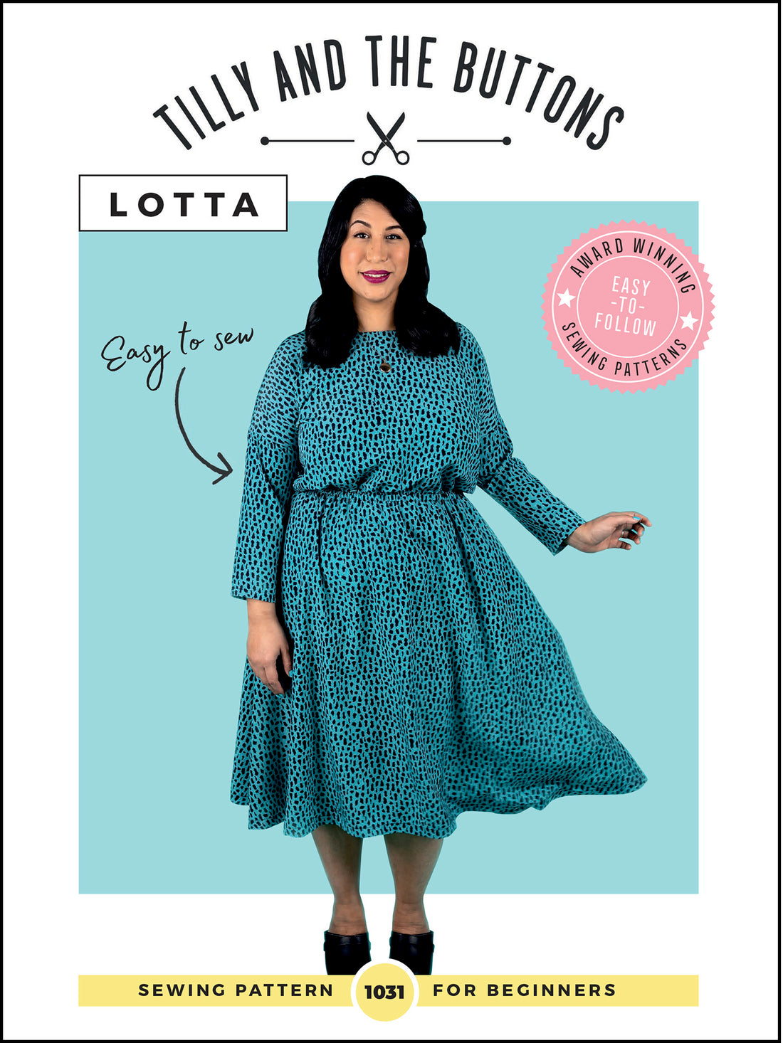 Tilly and the Buttons Lotta Dress - Printed Sewing Pattern-Patterns-Flying Bobbins Haberdashery
