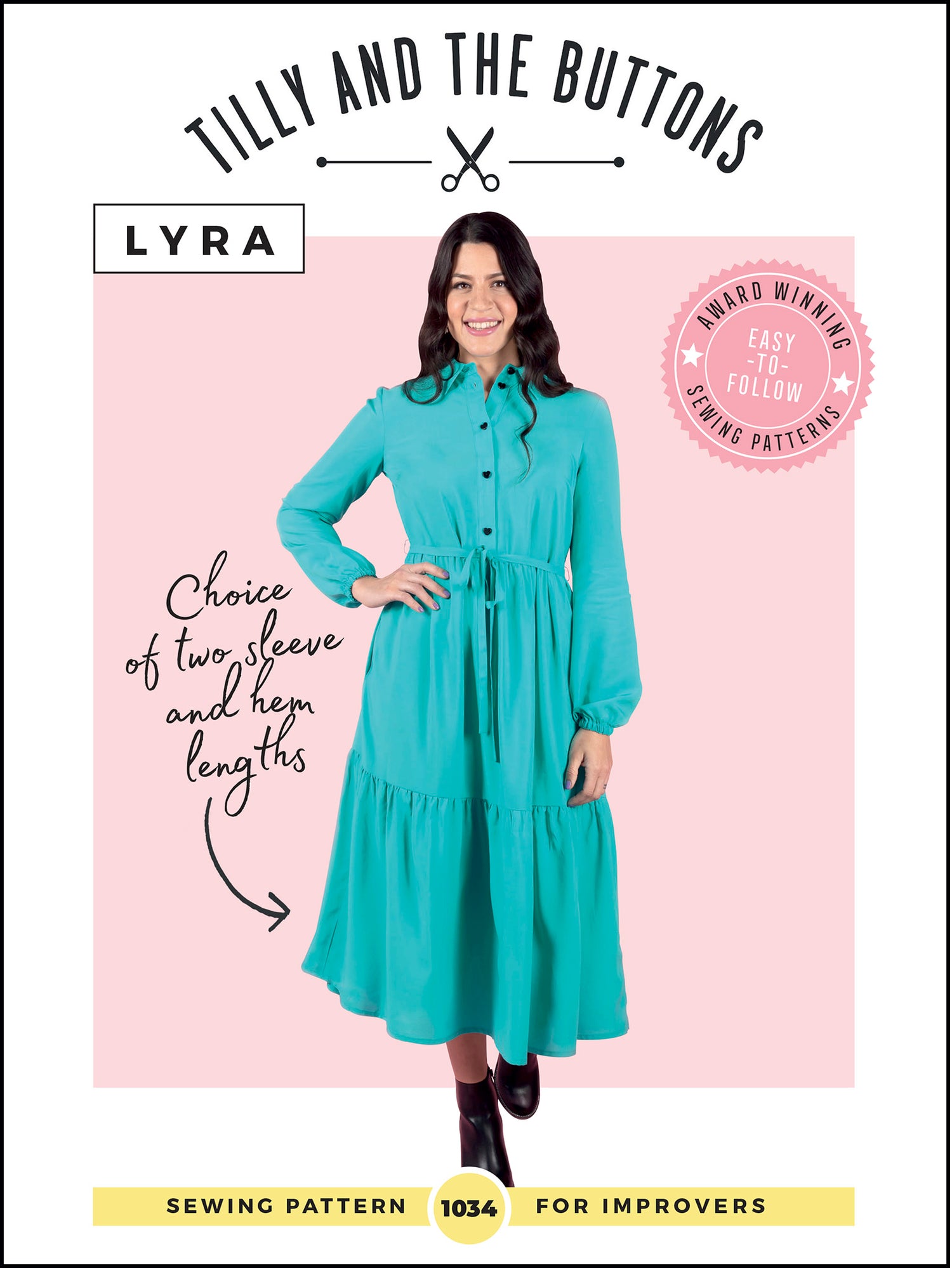 Tilly and the Buttons Lyra Dress Pattern-Patterns-Flying Bobbins Haberdashery