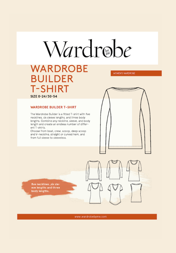 WBT T-Shirt Pattern by Wardrobe by Me-Pattern-Flying Bobbins Haberdashery