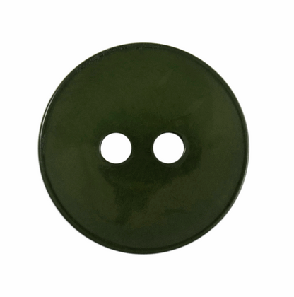 2-Hole 15mm Button in Forest-Button-Flying Bobbins Haberdashery