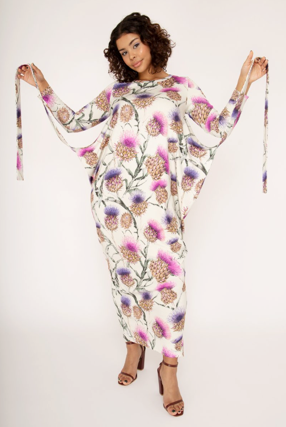 The Kielo Wrap Dress by Named Patterns-Pattern-Flying Bobbins Haberdashery