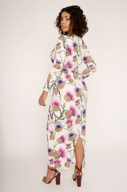 The Kielo Wrap Dress by Named Patterns-Pattern-Flying Bobbins Haberdashery
