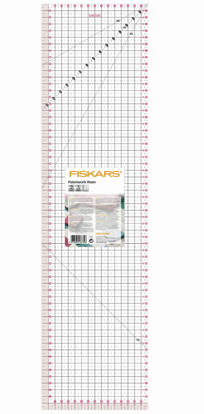Fiskars Quilters Ruler - 15cm x 60cm-Tools-Flying Bobbins Haberdashery