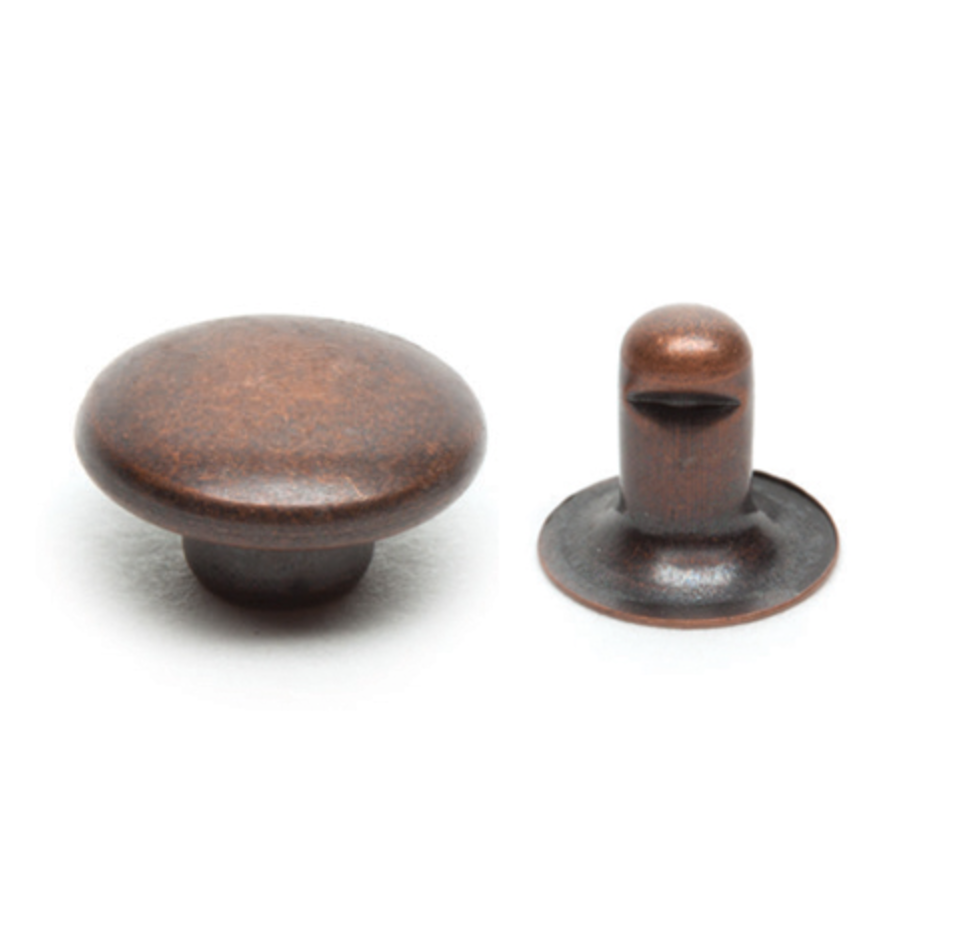 Hemline 7mm Rivet Kit, Bronze-Rivets-Flying Bobbins Haberdashery