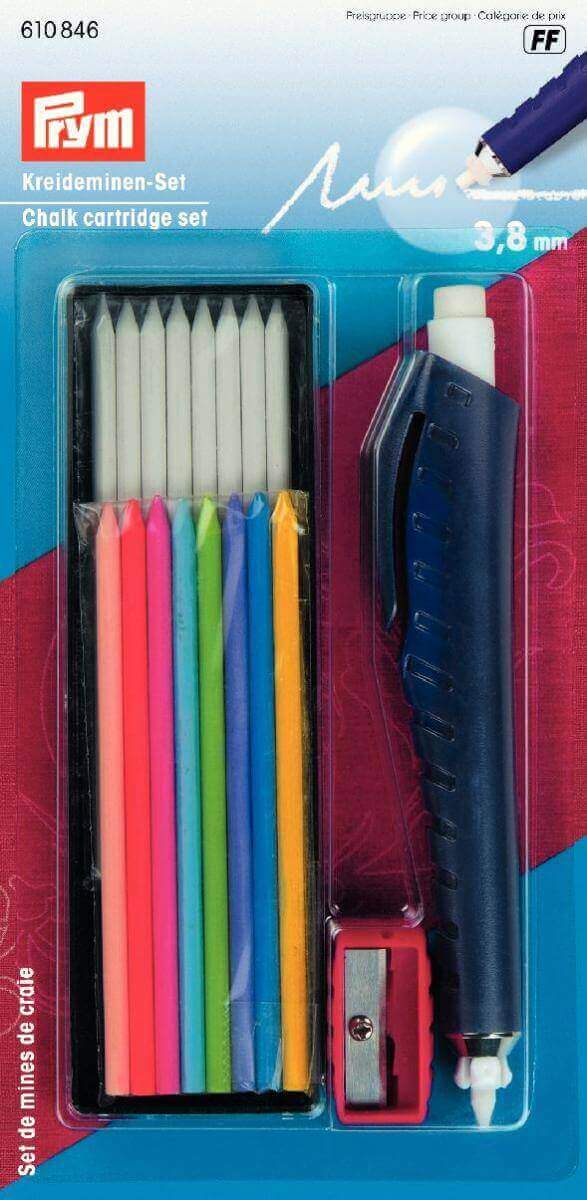 Prym Cartridge Chalk Pen Set-Tools-Flying Bobbins Haberdashery