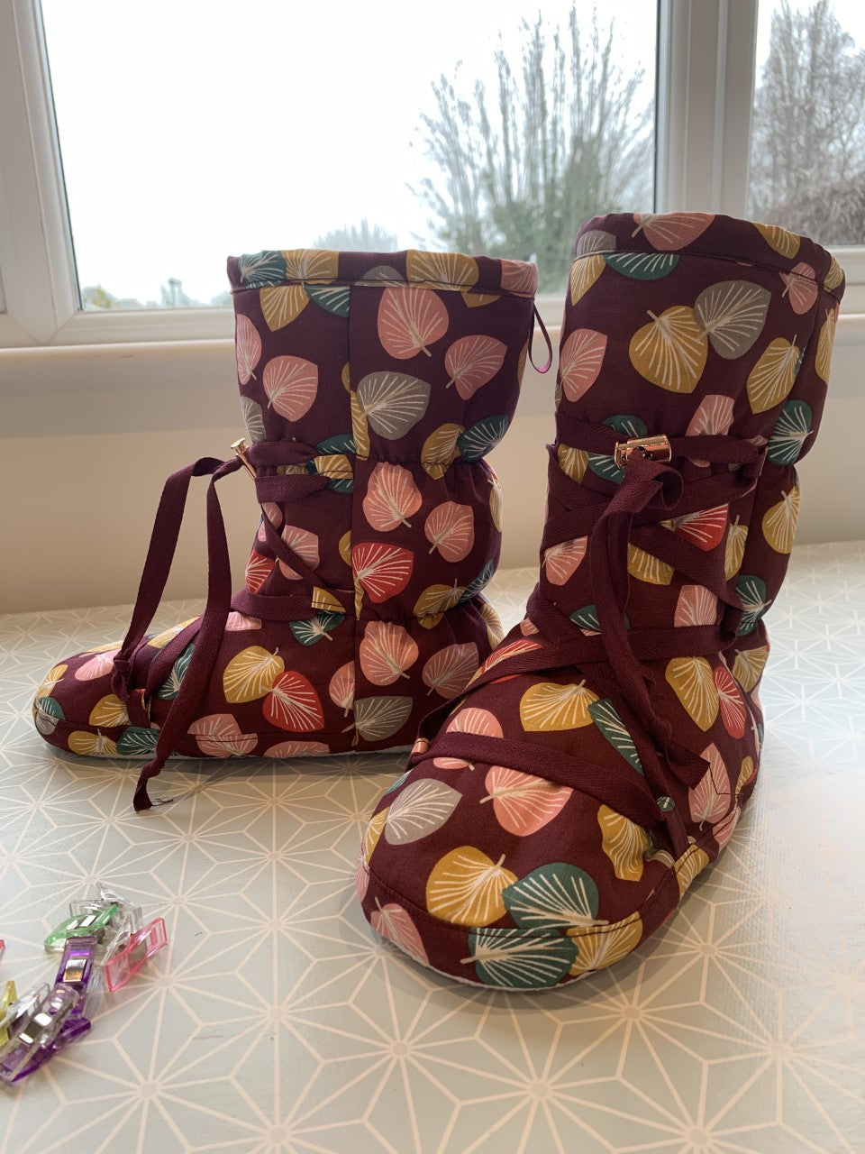 Jalie Nordik Sewing Pattern - Booties, Slippers &amp; Bag-Pattern-Flying Bobbins Haberdashery